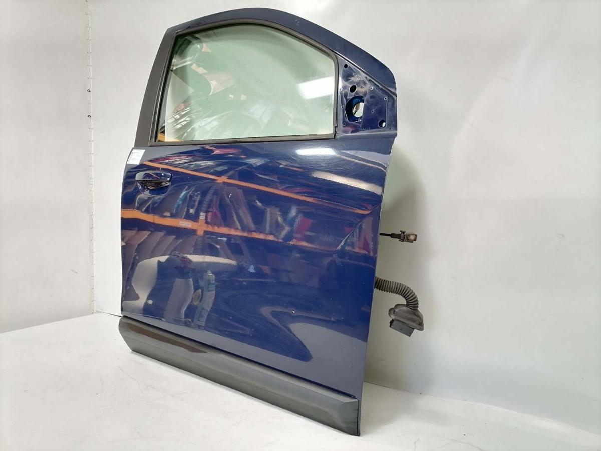 Dacia Lodgy original T&uuml;r vorn rechts Blau Rohbau Bj.2013